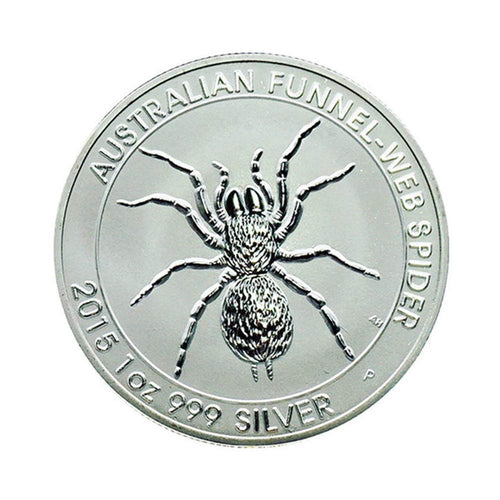 2015 Australian Spider 1 oz .999 Fine Silver Coin