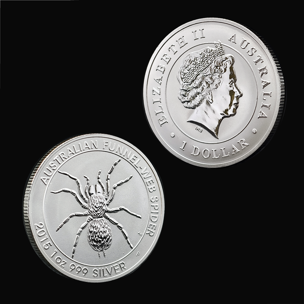2015 Australian Spider 1 oz .999 Fine Silver Coin