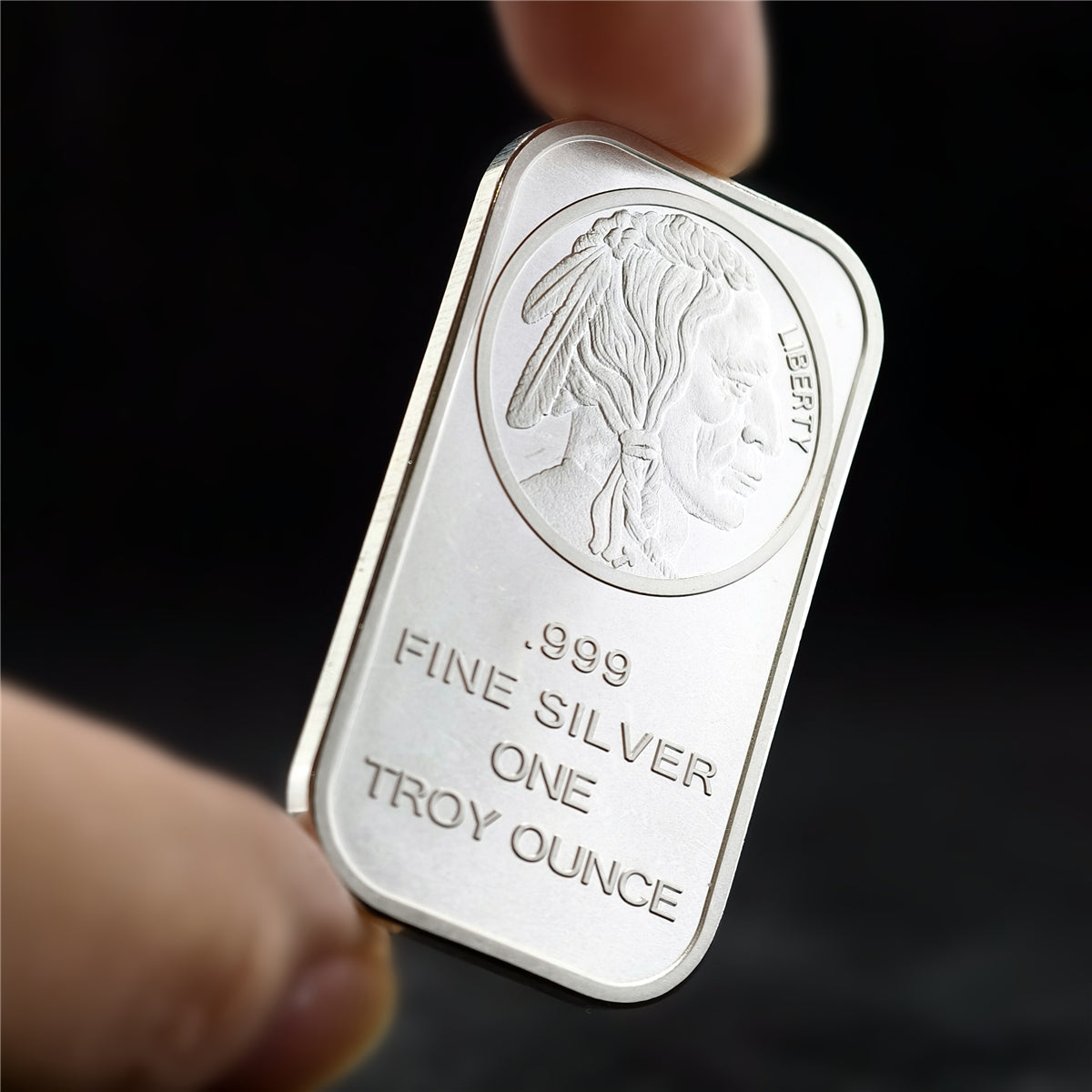 1 Troy oz Buffalo .999 Fine Silver Bar Sealed