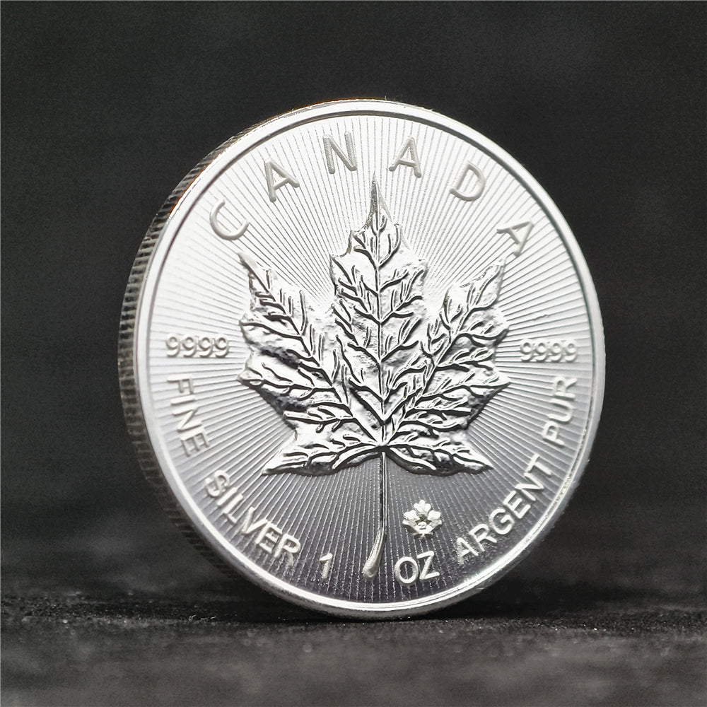 2023 1 oz .9999 Fine Silver Canadian Maple Leaf Coin [Royal Canadian Mint]