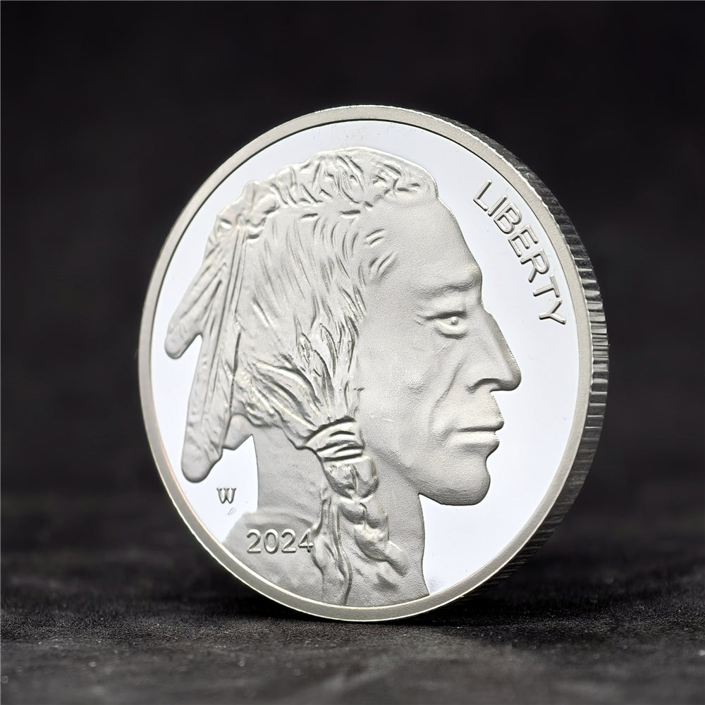 1 oz .999 Fine Silver Buffalo Round [SilverTowne Mint]