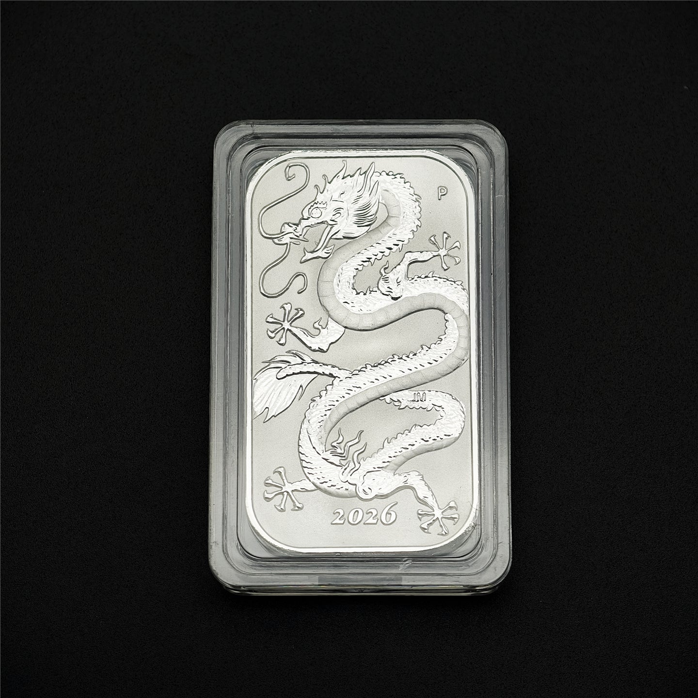 2026 1 oz Australian Rectangular Silver Dragon Coin