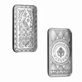 1 oz Scottsdale Mint Marquee Peacock Silver Bar