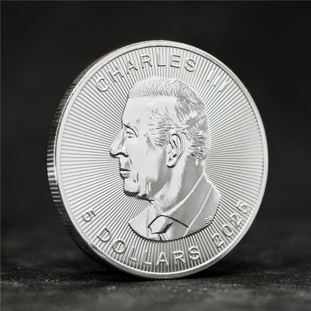 2025 1 oz .9999 Fine Silver Canadian Maple Leaf Coin [Royal Canadian Mint]