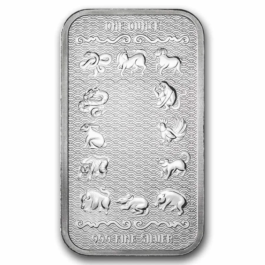 1 oz Silver Bar - 2026 APMEX Year of the Horse (TEP, Series 2)