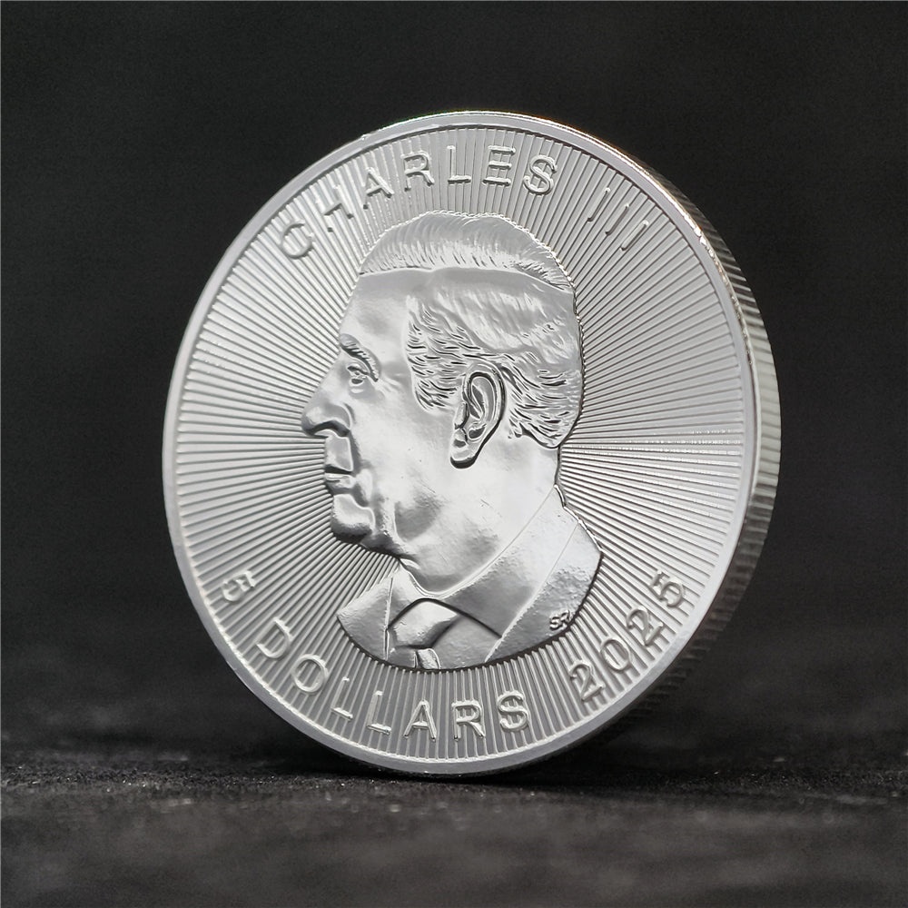 2025 1 oz .9999 Fine Silver Canadian Maple Leaf Coin [Royal Canadian Mint]