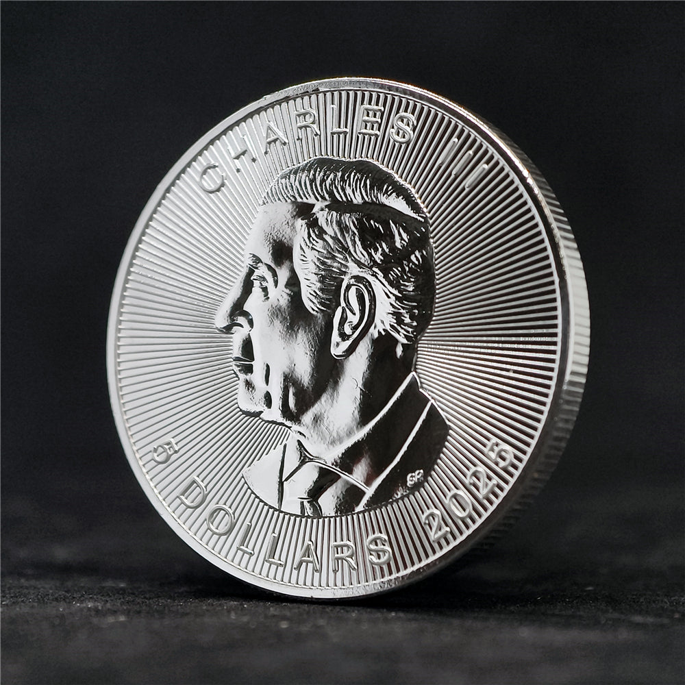 2025 1 oz .9999 Fine Silver Canadian Maple Leaf Coin [Royal Canadian Mint]
