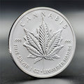 2026 1 oz Cannabis Silver Round (New)