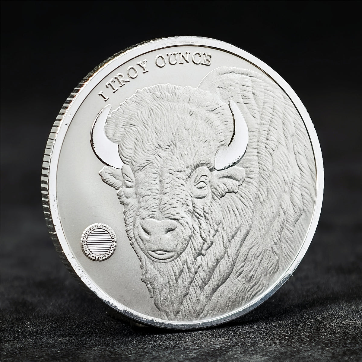 1 oz .999 Fine Silver Buffalo Girl Round [Scottsdale Mint] (BU)