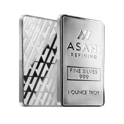 1 oz Asahi Silver Bar .999 Fine  Bullion Exchanges