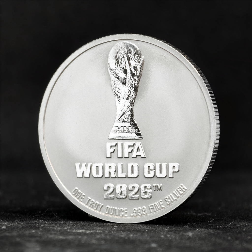 World Cup 1 oz .999 Fine Silver Coin