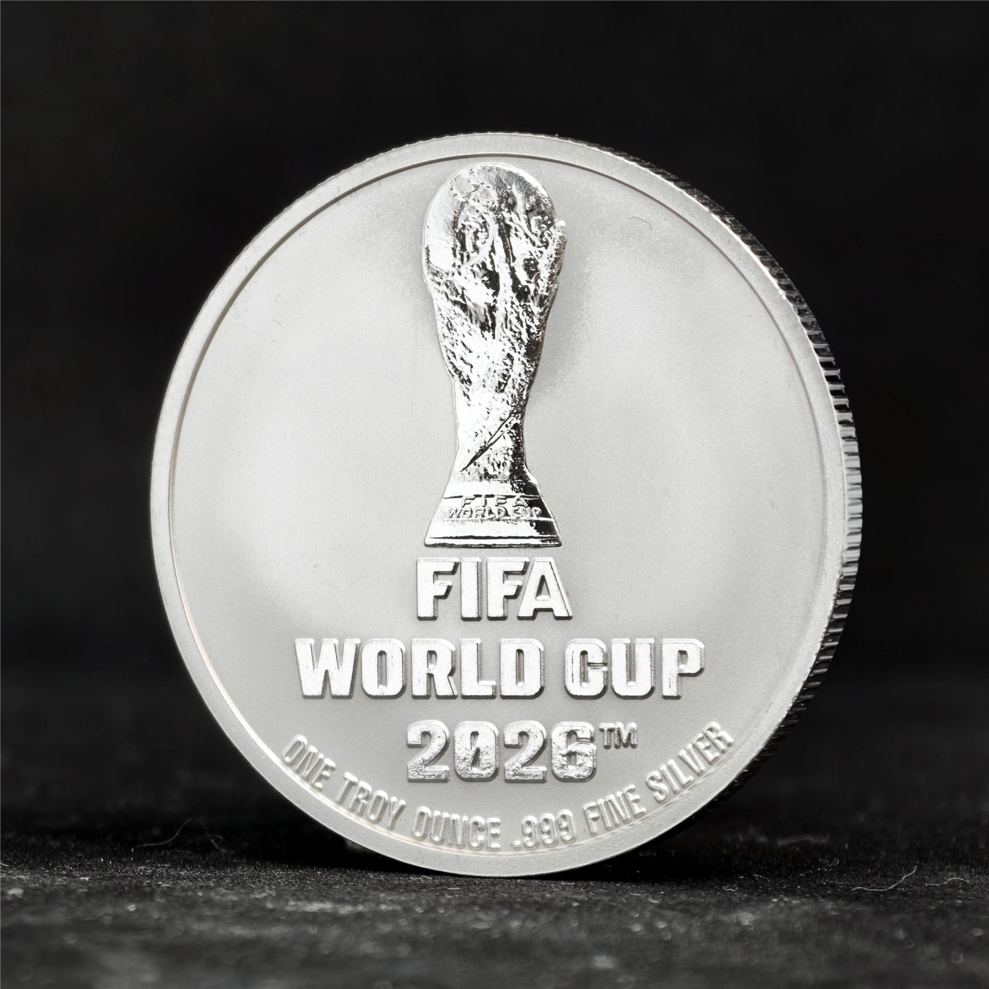 World Cup 1 oz .999 Fine Silver Coin