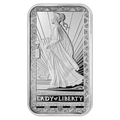 1 oz PAMP Suisse Lady of Liberty Silver Bar