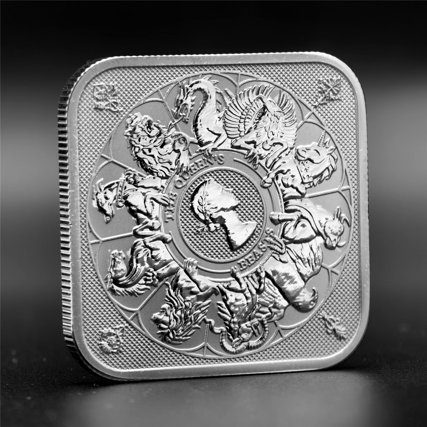 1 oz The Royal Mint Queen's Beast Completer Silver Bar