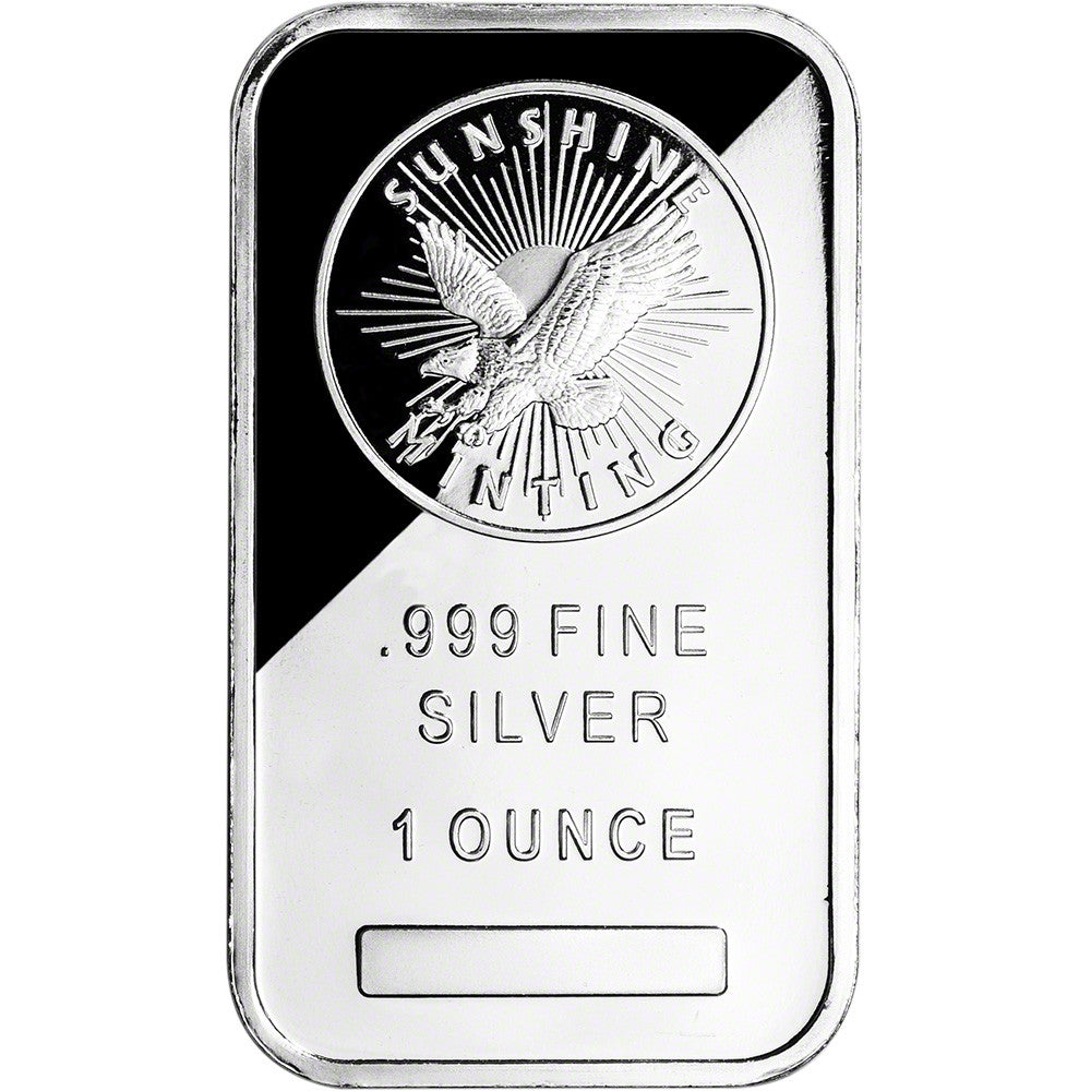 1 oz Silver Bar - Sunshine (Mint Mark SI)