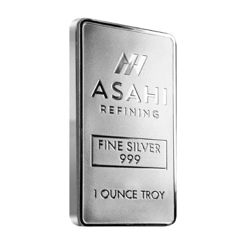 1 oz Asahi Silver Bar .999 Fine  Bullion Exchanges