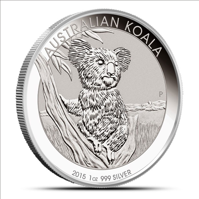 2015 Australian Koala 1 oz .999 Fine Silver Coin
