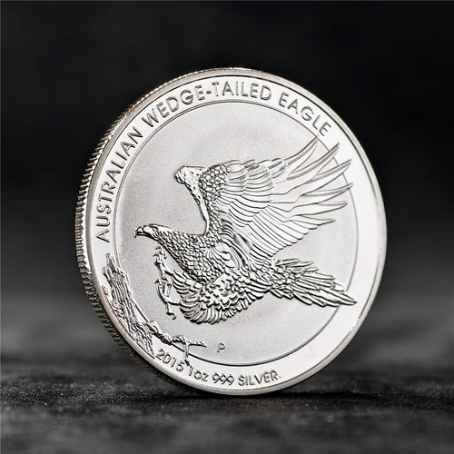 2015 Australian Wedge-tailed Eagle 1 oz .999 Fine Silver Coin