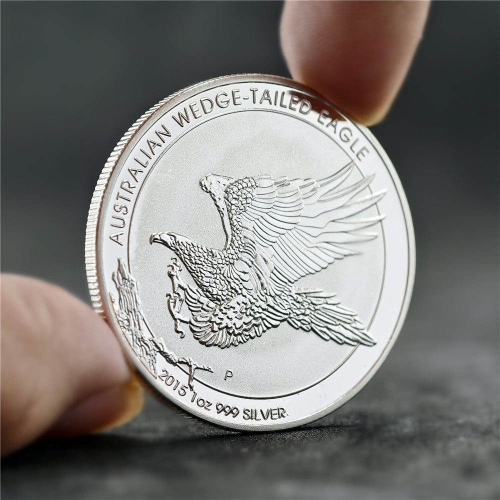 2015 Australian Wedge-tailed Eagle 1 oz .999 Fine Silver Coin
