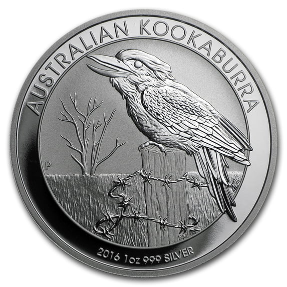 2016 Australian Kookaburra 1 oz .999 Fine Silver Coin