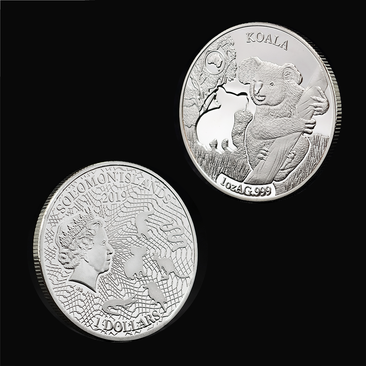 2019 Australian Koala 1 oz .999 Fine Silver Coin