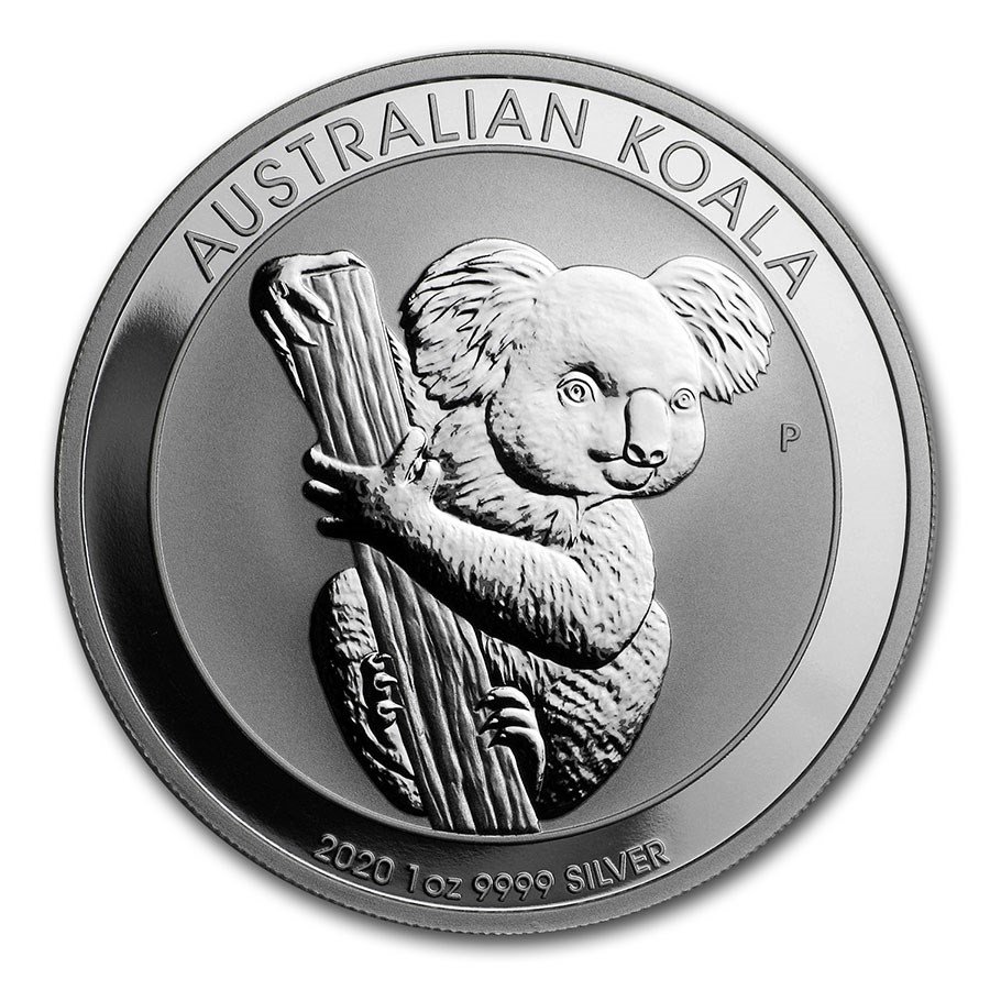 2020 Australian Koala 1 oz .999 Fine Silver Coin
