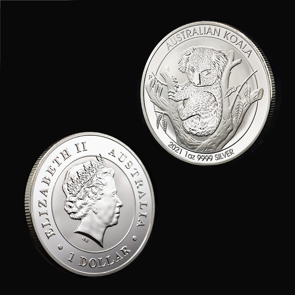 2021 Australian Koala 1 oz .999 Fine Silver Coin