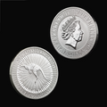 2021 Australian Kangaroo 1 oz .999 Fine Silver Coin
