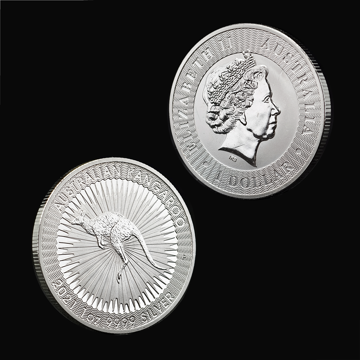 2021 Australian Kangaroo 1 oz .999 Fine Silver Coin