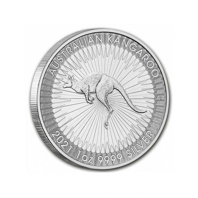 2021 Australian Kangaroo 1 oz .999 Fine Silver Coin