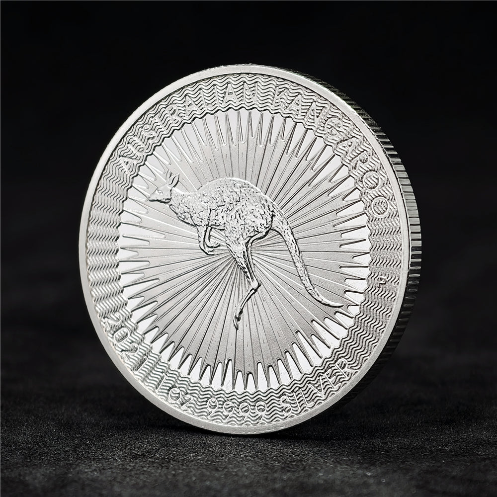 2021 Australian Kangaroo 1 oz .999 Fine Silver Coin