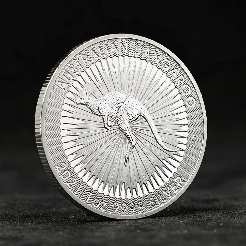 2021 Australian Kangaroo 1 oz .999 Fine Silver Coin