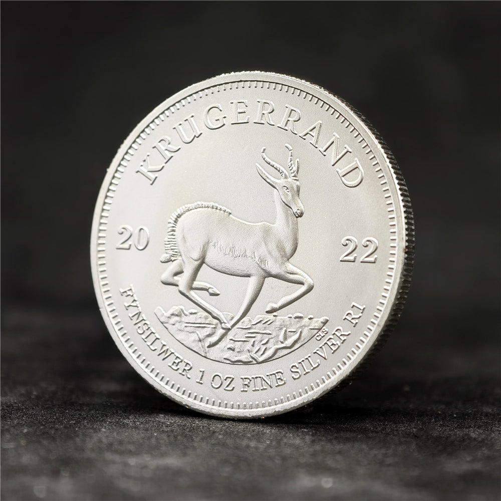 2022 1 oz .999 Fine Silver South African Krugerrand Coin [South African Mint]