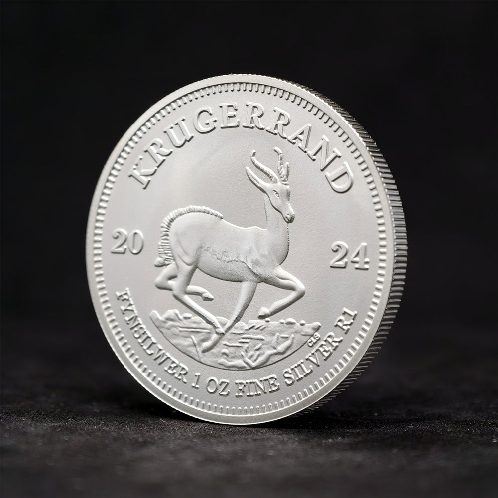 2024 1 oz .999 Fine Silver South African Krugerrand Coin [South African Mint]