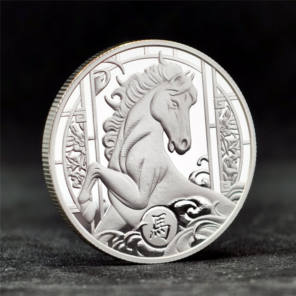 2026 Niue Year of the Horse 1 oz .999 Fine Silver Coin