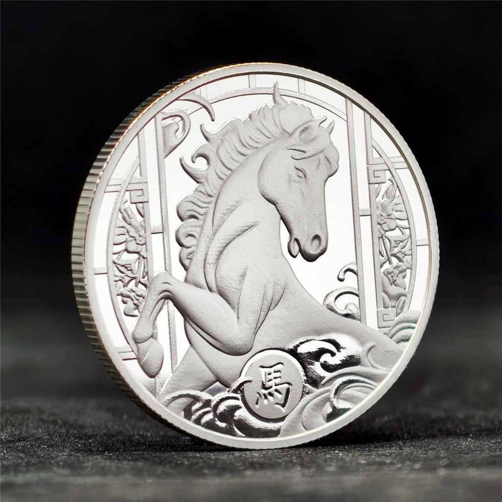 2026 Niue Year of the Horse 1 oz .999 Fine Silver Coin