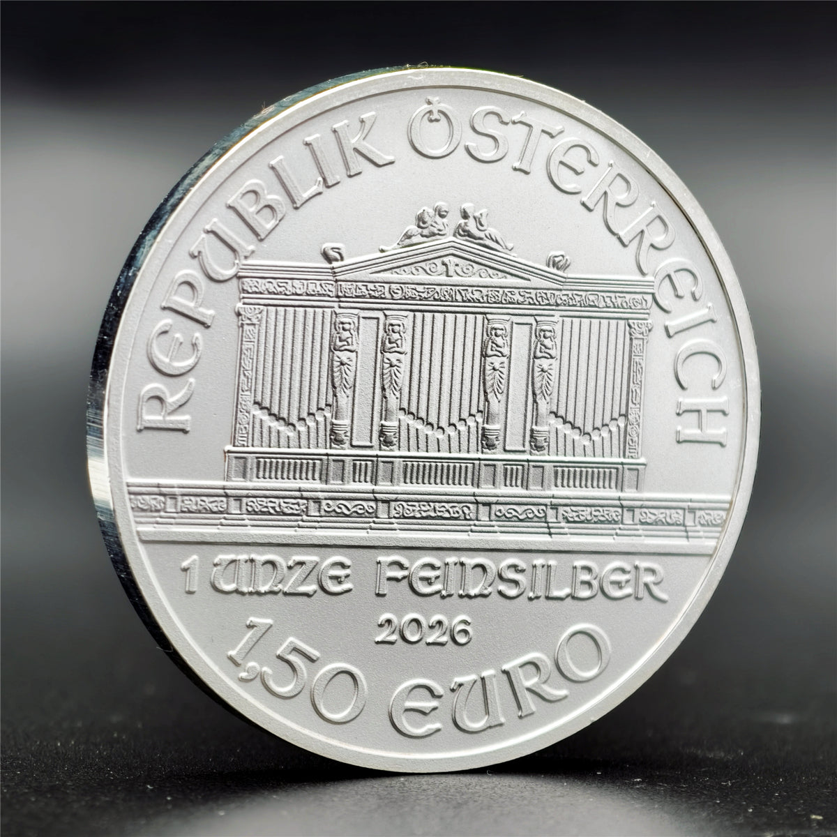 2026 Austrian Silver Philharmonic 1 oz .999 Fine Silver Coin
