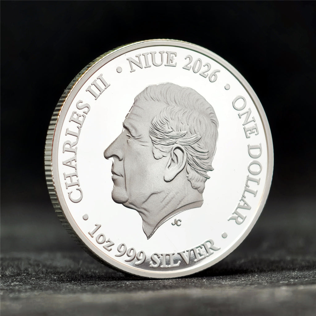 2026 Niue Year of the Horse 1 oz .999 Fine Silver Coin