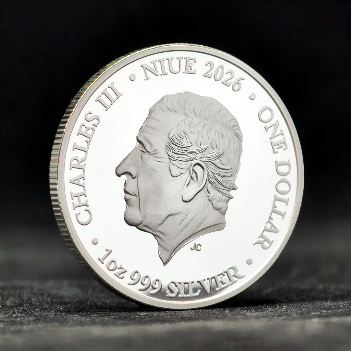 2026 Niue Year of the Horse 1 oz .999 Fine Silver Coin