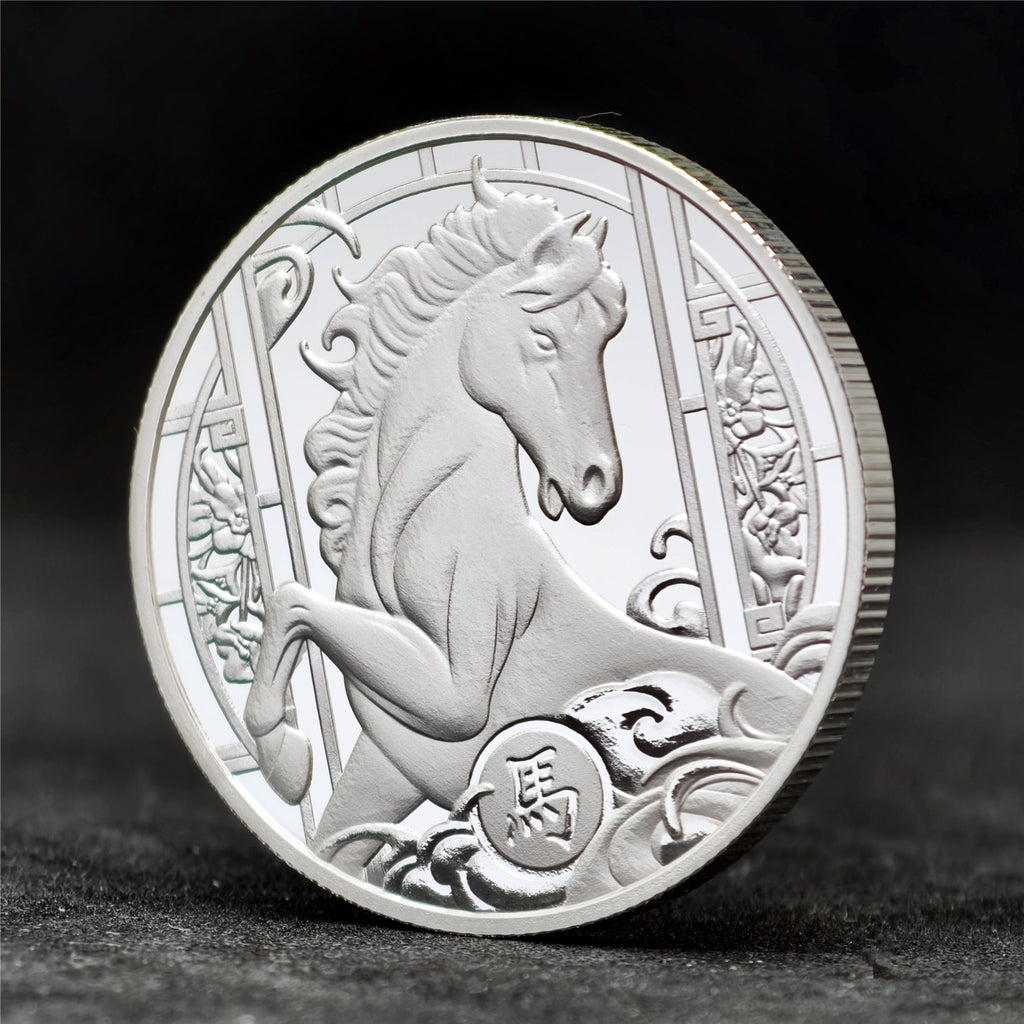 2026 Niue Year of the Horse 1 oz .999 Fine Silver Coin