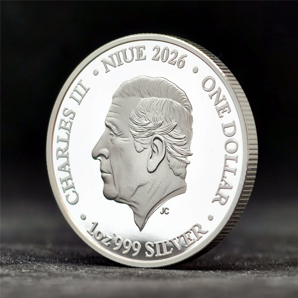 2026 Niue Year of the Horse 1 oz .999 Fine Silver Coin