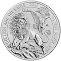 2026 Lion & Eagle 1 oz .999 Fine Silver Coin
