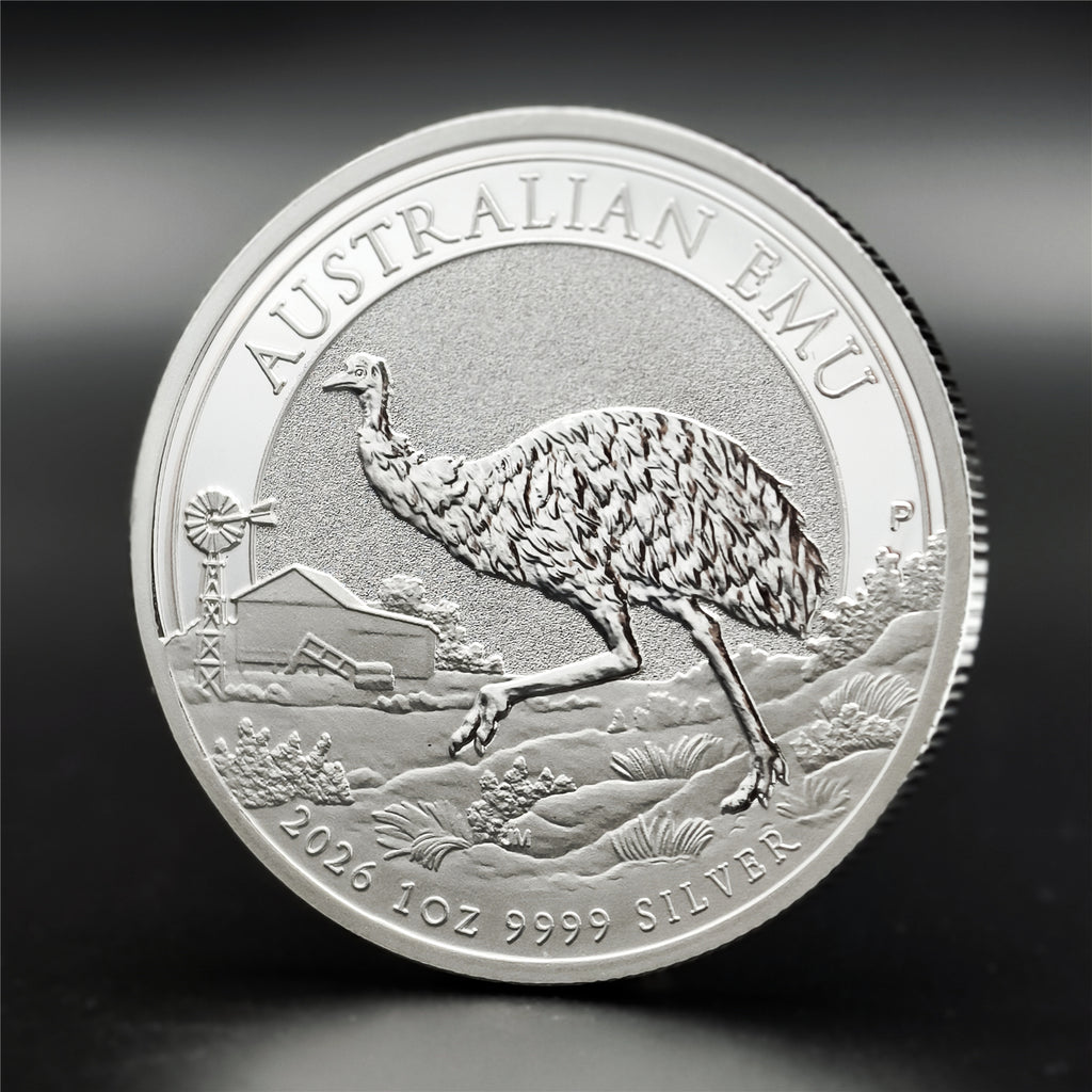 2026 Ostrich 1 oz .999 Fine Silver Coin