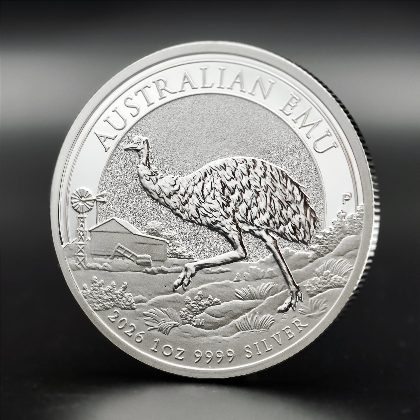 2026 Ostrich 1 oz .999 Fine Silver Coin