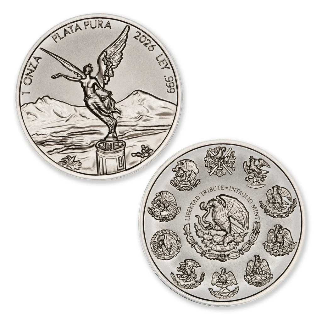 2026 Mexican Libertad 1 oz .999 Fine Silver Coin
