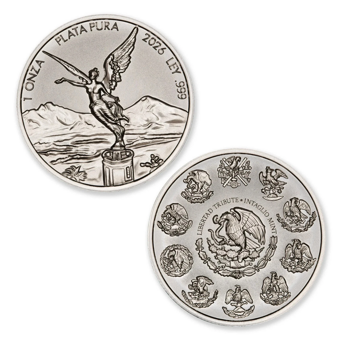 2026 Mexican Libertad 1 oz .999 Fine Silver Coin