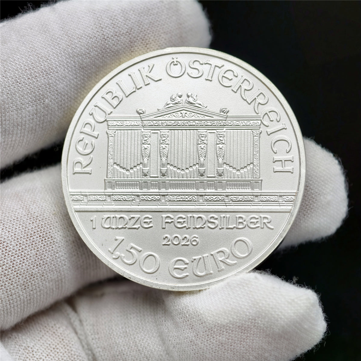 2026 Austrian Silver Philharmonic 1 oz .999 Fine Silver Coin
