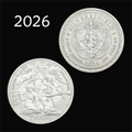 2026 1 oz Trivium Girls Silver Shield Round (New)