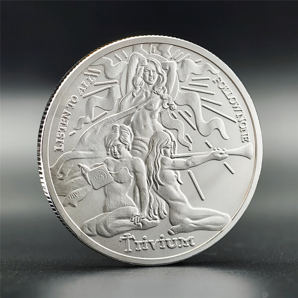 2026 1 oz Trivium Girls Silver Shield Round (New)