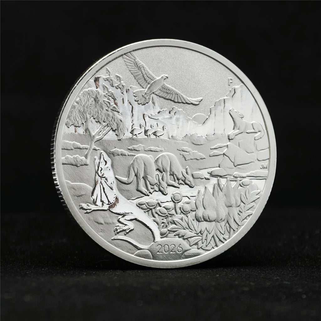 2026 Australian Wonders 1 oz .999 Fine Silver Coin